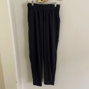 Nike black cropped joggers